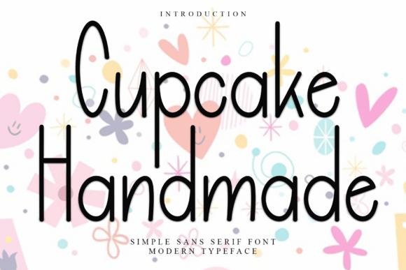 Cupcake Handmade: A Typeface for Festive Holiday Magic