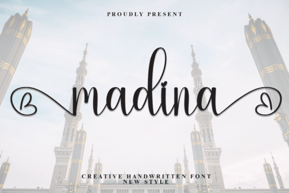 Madina: Infusing Modern Typography with Handwritten Joy