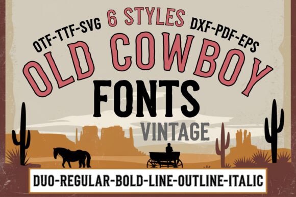 Old Cowboy Bundle: Capture the Spirit of the Wild West