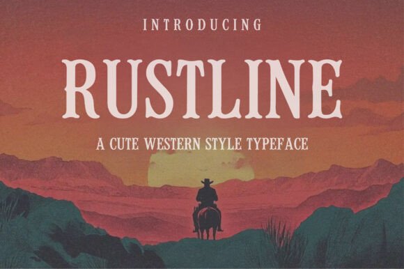 Rustline: A Bold Slab Serif for Vintage and Modern Projects