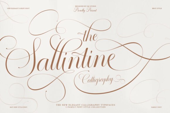 Sallintine: A Typeface That Whispers Luxury