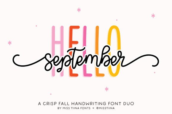 Stylish Farmhouse and Script: The Hello September Duo