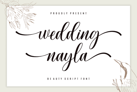 Wedding Nayla: Adorn Your Occasions with Enchanting Script